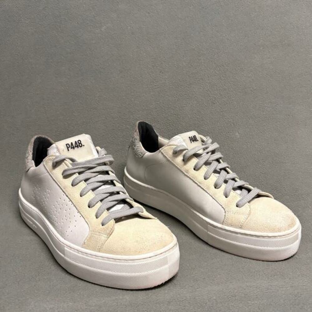 P448 John Sneakers Women's Size 39/8.5-9 Coyote White/Off-White